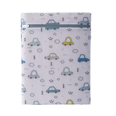 Värviline polüesterprintimine pesukotid aluspesu rinnahoidja pesumasina kott võrgusilma reisikorraldaja pesukott Kokkupandav pesukorv