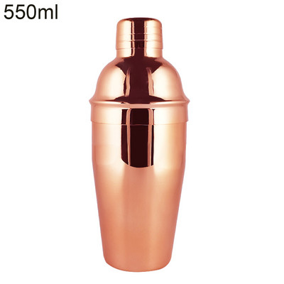 Black/Rose Gold Boston Shaker za koktele Napitci Posuđe za bar Barmen Wine Jigger Žlica za miješanje Dodaci Bar Shakeri Alati Stalak
