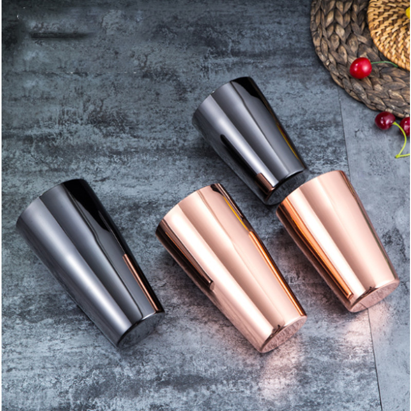 1PC 5 boja 550ML/850ML Mikser za koktele od nehrđajućeg čelika Wine Martini Boston Bar Shaker Barmen Drink Party Bar Kuhinjski alat SW