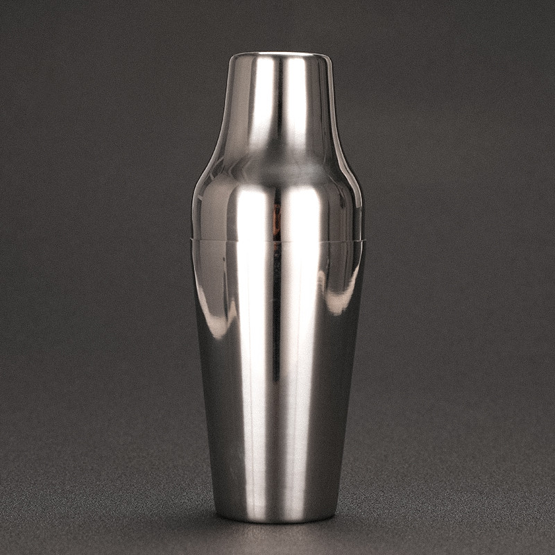 650 ml francuski koktel šejker od nehrđajućeg čelika Klasični i elegantni barski koktel šejker Alat za barmena