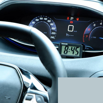 Ηλεκτρονικό Ρολόι Αυτοκινήτου Μίνι Ρολόι Αυτοκινήτου Ταμπλό φορτηγού Χρόνος Πρακτική αυτοκόλλητη θήκη Ανθεκτικό ηλεκτρονικό ψηφιακό ρολόι οχήματος