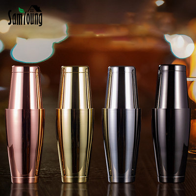 550/850ml Thicken Stainless Steel Boston Cocktail Tools Shaker Mixer Wine Martini Drinking Measure Cup Bartender Party Bar Tools