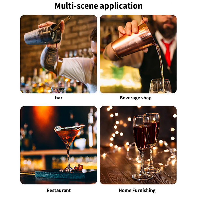 550/850 ml sabiezināts nerūsējošais tērauds Bostonas kokteiļu rīki Šeikeris Mikseris Vīns Martini Dzeršanas mērkauss Bārmeņa ballīšu bāra rīki