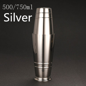 500/700 ml nerūsējošā tērauda kokteiļu Bostonas stieņa kratītāja stieņa rīka piederumi Barware