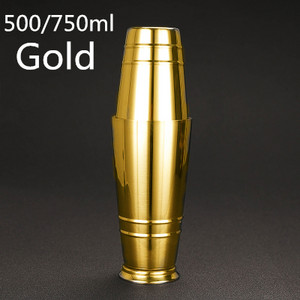 500/700 ml nerūsējošā tērauda kokteiļu Bostonas stieņa kratītāja stieņa rīka piederumi Barware