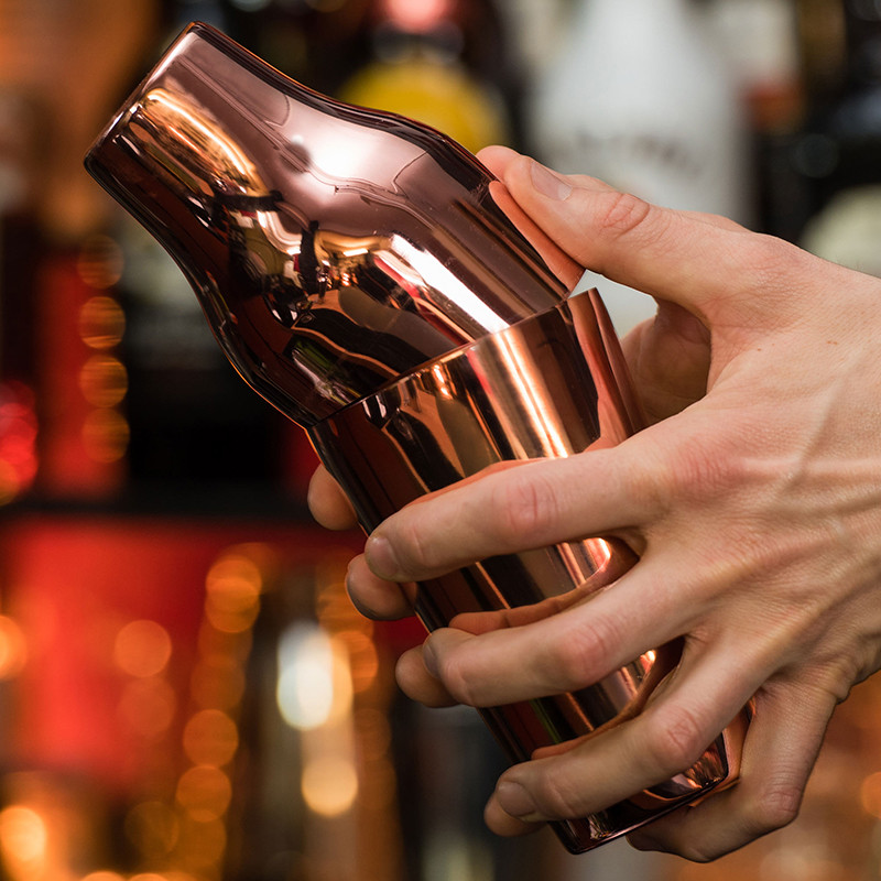 650 ml Boston šejker za koktele od nehrđajućeg čelika Klasični i elegantni šejker za koktele Barmen Barski alat