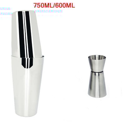 Σετ 5-7 τεμαχίων Boston Cocktail Shaker Botique-Bartender Σετ για επαγγελματίες μπάρμαν και εργαλεία οικογενειακού μπαρ.