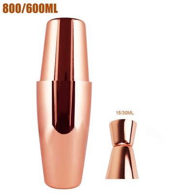 Σετ 5-7 τεμαχίων Boston Cocktail Shaker Botique-Bartender Σετ για επαγγελματίες μπάρμαν και εργαλεία οικογενειακού μπαρ.