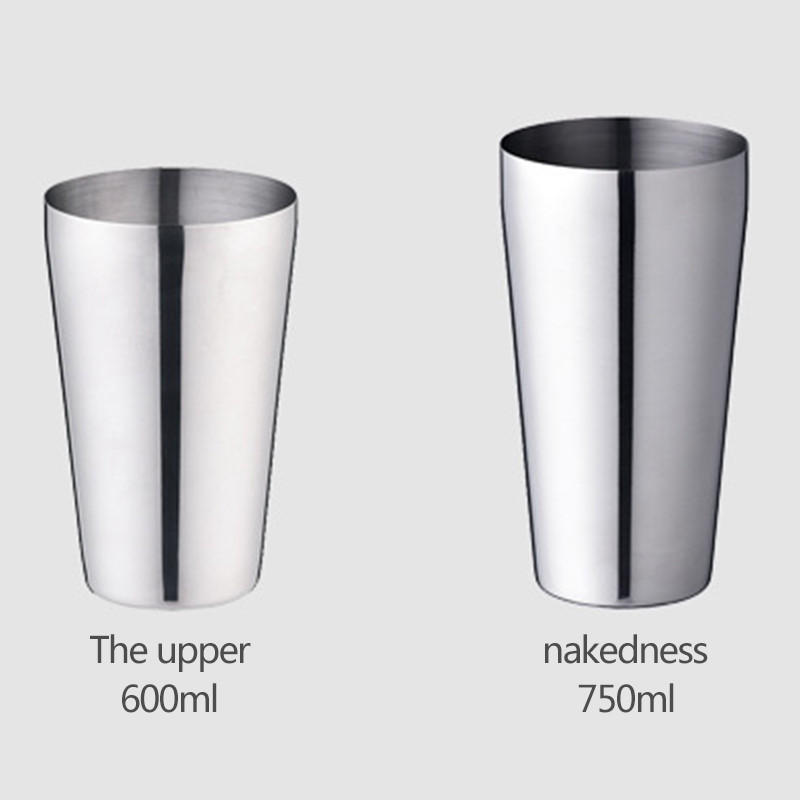 750+600 ML Shakeri za koktele Martini Steel Shaker Mixer Wine Boston Shaker Za barmena Piće Party Bar Alati