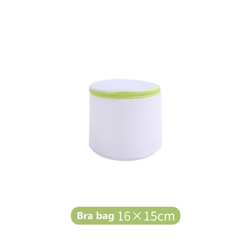 Mrežaste vrećice za rublje sa zelenim patentnim zatvaračem Putni prijenosni organizator za donje rublje Odjeća Vreće za pranje u kućanstvu Sklopiva torba za prljavo rublje