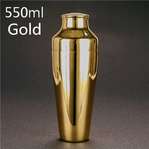 Calabrese bāra kokteiļu šeikeris nerūsējošā tērauda 500 ml pudeļu kokteiļu šeikeris Essential Barware bāra rīks bārmeņa dzērienu ballītei