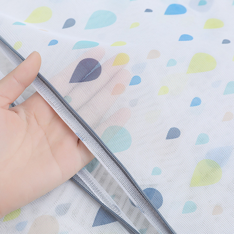 3 vrste printa Vreća za rublje Čarape Donje rublje Mreža za pranje Mrežasti grudnjak Košara za rublje Organizator za pranje od poliestera Pribor za pranje rublja