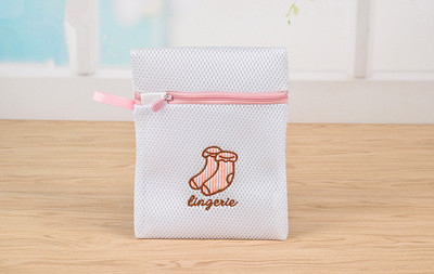 XZJJA 1PC Vrećice za rublje od poliestera Odjeća Donje rublje Grudnjak Čarape Torbica za pranje Perilica rublja Mrežasta torba Zip Zaštitna mrežasta torbica