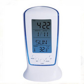 Digitalni kalendar za temperaturu LED Digitalni budilica s plavim pozadinskim svjetlom Elektronički kalendar termometar LED sat s vremenom