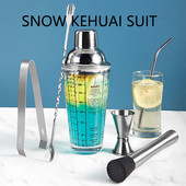 Set shakera za koktele od nehrđajućeg čelika Mjerna posuda Barmen Profesionalna posuda Mješalice za piće Pribor za bar Alat Posuđe za jelo