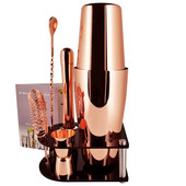 Bostonas stila šeikeris ballīšu bāram, vīna šeikeris, sietiņš, karotes rīks, 5-7 gab. kokteiļu šeikeris, mikseris Martini dzeršanai