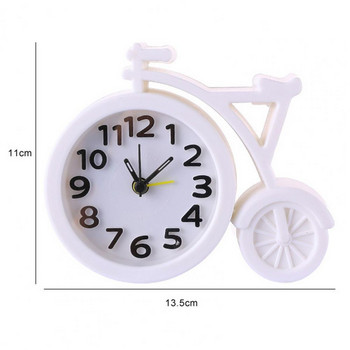 Επιτραπέζιο ρολόι Σταθερό ευρεία εφαρμογή Σχήμα ποδηλάτου εξοικονόμησης ενέργειας Ρολόι κομοδίνου υψηλής ακρίβειας για το σπίτι