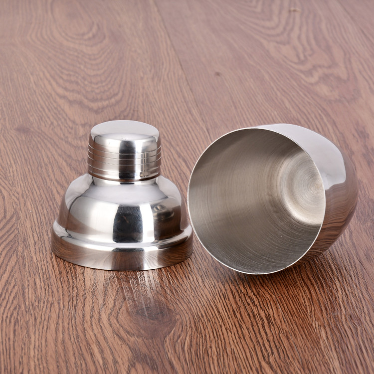 Popularno rasprodani metalni shaker od nehrđajućeg čelika, fancy bartend boston shaker za koktele