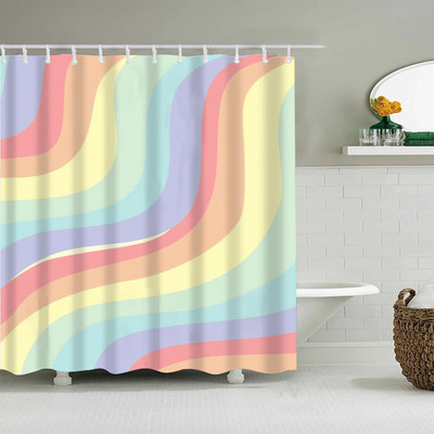 Vintage kamuflažni apstraktni uzorci Zavjese za tuširanje Poliesterska vodootporna kupaonska zavjesa 180x200cm Izdržljiva navlaka za kupanje