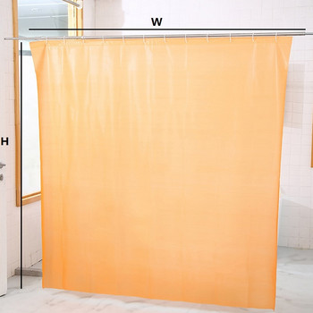 Κουρτίνα μπάνιου PEVA Κουρτίνα μπάνιου με προστασία από ωίδιο 3D αδιάβροχες κουρτίνες μπάνιου με γάντζο μονόχρωμες αναπνέουσες κουρτίνες μπάνιου