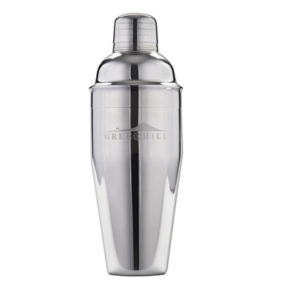 Greenhill Premium shaker za koktele, postolar od 24 oz od nehrđajućeg čelika 18-8 s ugrađenim cjedilom, alat za barmena