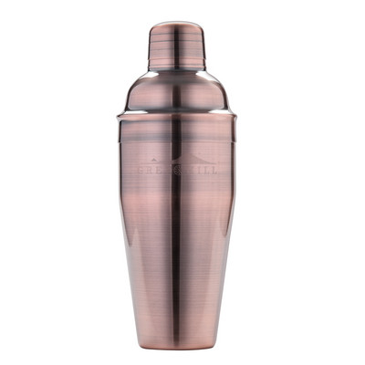 Greenhill Premium shaker za koktele, postolar od 24 oz od nehrđajućeg čelika 18-8 s ugrađenim cjedilom, alat za barmena