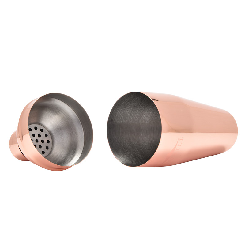 Greenhill Premium shaker za koktele, postolar od 24 oz od nehrđajućeg čelika 18-8 s ugrađenim cjedilom, alat za barmena