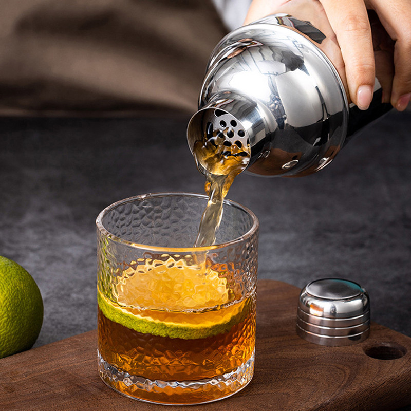 550ML/750ML Mikser za koktele od nehrđajućeg čelika Shaker za vino za koktele za barmena Alat za piće Party Bar