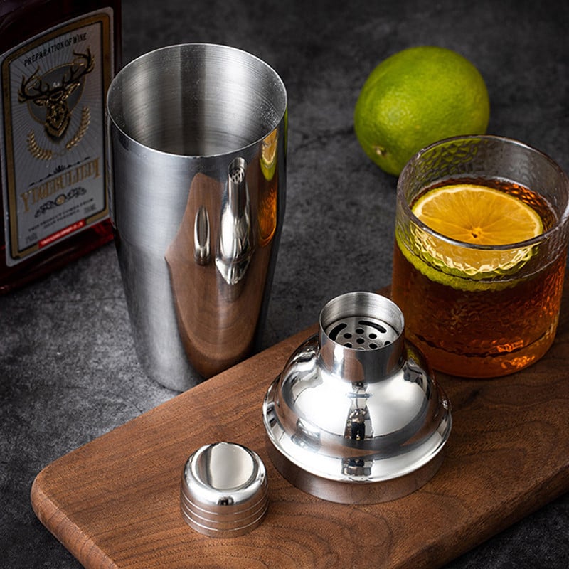 550ML/750ML Mikser za koktele od nehrđajućeg čelika Shaker za vino za koktele za barmena Alat za piće Party Bar