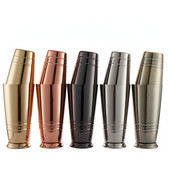 Bāra nerūsējošā tērauda amerikāņu zāles kausu komplekts Bāra bārmenis Divpakāpju Bostonas radošais kokteiļu bārmenis Bārs Ktv īpašs bārmenis