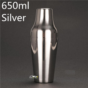 650 ml nerūsējošā tērauda kokteiļu Bostonas bāra šeikeris klasiskais un elegantais bāra kokteiļu šeikeris bārmeņa bāra rīka bārs