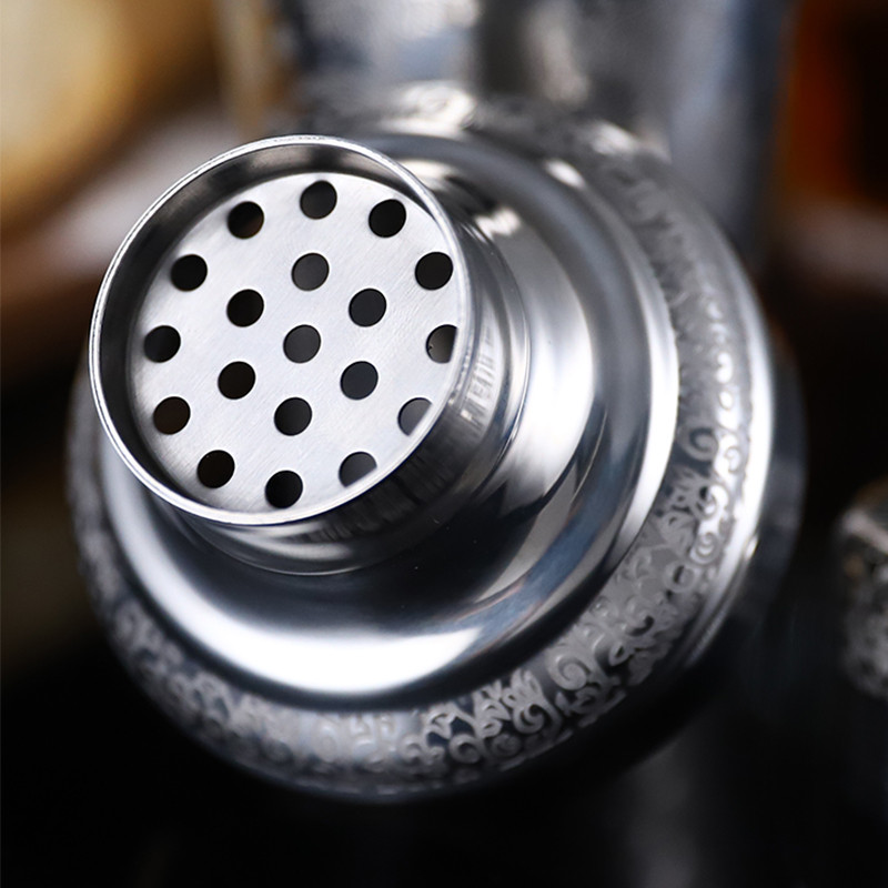 Carven 510 ml nerūdijančio plieno kokteilių Boston Bar Shaker japoniško stiliaus Barware