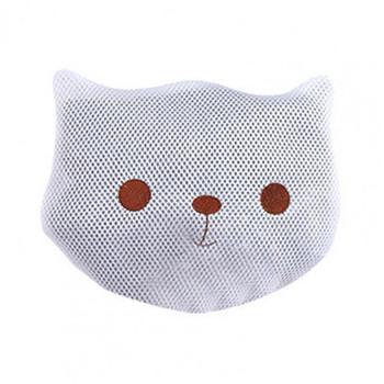 Γελοιογραφία Animal Cat Embroidered Laundry Washing Bag Washing washing Machine Mesh Thickened Stocking Bag Roundry Bag Clothing
