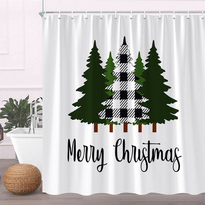 Chemistry Creative Pattern Κουρτίνα μπάνιου Περιοδικός πίνακας στοιχείων Πολυεστερικό ύφασμα προμήθειες μπάνιου Διακόσμηση με γάντζο που πλένεται