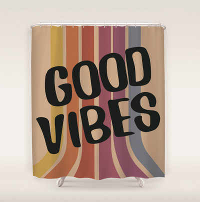 Apstraktna umjetnička zavjesa za tuširanje Crtani zeleni listovi biljaka 3D ispis Smiješni uzorak Zaslon za kadu Vodootporni poliesterski pozadinski dekor