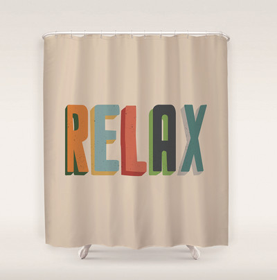 Apstraktna umjetnička zavjesa za tuširanje Crtani zeleni listovi biljaka 3D ispis Smiješni uzorak Zaslon za kadu Vodootporni poliesterski pozadinski dekor