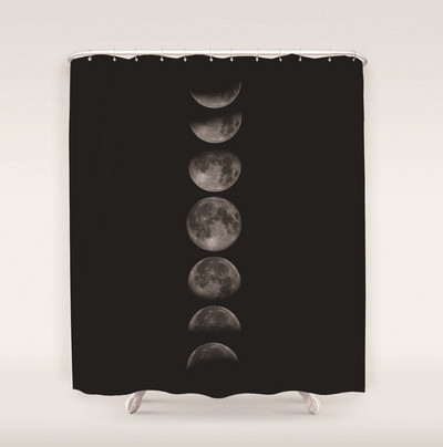 Apstraktna umjetnička zavjesa za tuširanje Crtani zeleni listovi biljaka 3D ispis Smiješni uzorak Zaslon za kadu Vodootporni poliesterski pozadinski dekor