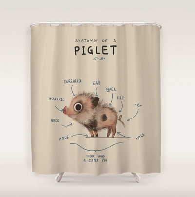 Apstraktna umjetnička zavjesa za tuširanje Crtani zeleni listovi biljaka 3D ispis Smiješni uzorak Zaslon za kadu Vodootporni poliesterski pozadinski dekor