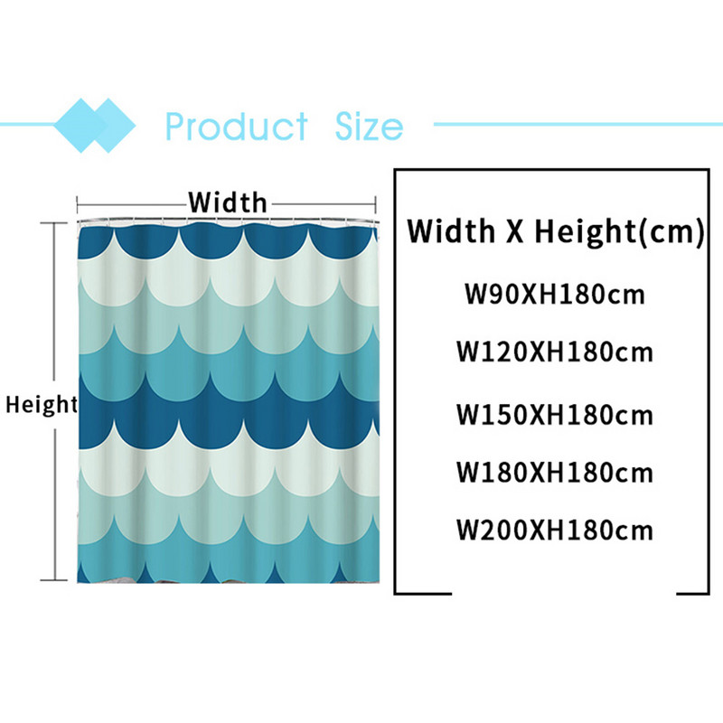 Smiješna crtana životinja Crna mačka Zavjesa za tuširanje Dječja kupaonica Vodootporna zavjesa za tuš Zavjesa Zaslon za kupaonicu