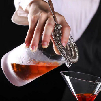 Ανοξείδωτος χάλυβας κοκτέιλ Shaker Bar Εργαλεία Σετ Bartender 5 τμχ Kit Bar Αξεσουάρ Martini Drink Wine Martini Boston Shaker