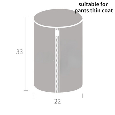 Siva mrežasta torba za rublje Kaputi Njega odjeće Kućni sklopivi organizator Mreža Vreće za rublje s patentnim zatvaračem za perilice rublja Mrežasta torba za grudnjak s čarapama