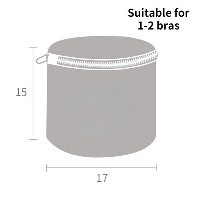 Siva mrežasta torba za rublje Kaputi Njega odjeće Kućni sklopivi organizator Mreža Vreće za rublje s patentnim zatvaračem za perilice rublja Mrežasta torba za grudnjak s čarapama
