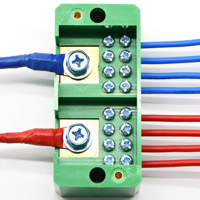 220V sadzīves plastmasas apvalka spaiļu bloks plastmasas elektroniskās kastes vadi sadales kārba elektronikas projektam