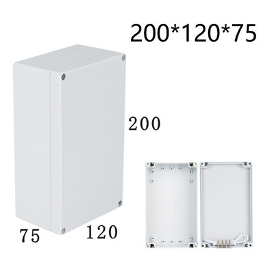 Razvodna kutija od ABS žice Vodootporna elektronička sigurnosna kutija Plastične kutije Plastični organizator IP67 vodootporna kutija za kućište