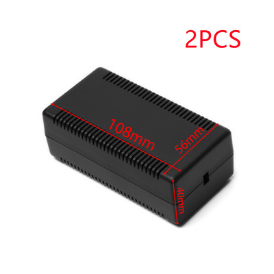 2GAB ūdensizturīgs ABS plastmasas projekta kastes glabāšanas futrālis korpuss instrumentu korpusa korpusa kastes Elektroniskie DIY piederumi