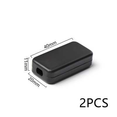 2GAB ūdensizturīgs ABS plastmasas projekta kastes glabāšanas futrālis korpuss instrumentu korpusa korpusa kastes Elektroniskie DIY piederumi