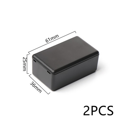 2GAB ūdensizturīgs ABS plastmasas projekta kastes glabāšanas futrālis korpuss instrumentu korpusa korpusa kastes Elektroniskie DIY piederumi