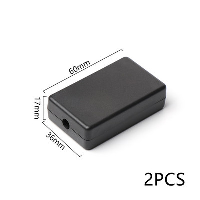 2GAB ūdensizturīgs ABS plastmasas projekta kastes glabāšanas futrālis korpuss instrumentu korpusa korpusa kastes Elektroniskie DIY piederumi