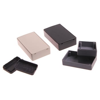 Най-висококачествен нов DIY корпус Калъф за инструменти Черно бял ABS пластмасова кутия за проекти Калъф за съхранение Кутии за кутии Електронни консумативи