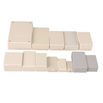 2 ΤΕΜ. Αδιάβροχη λευκή θήκη οργάνων στέγασης DIY Πλαστική θήκη αποθήκευσης Project Box Κουτιά περίβλημα ηλεκτρονικών προμηθειών